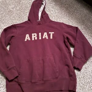 Ariat Burgundy Pullover Hoodie